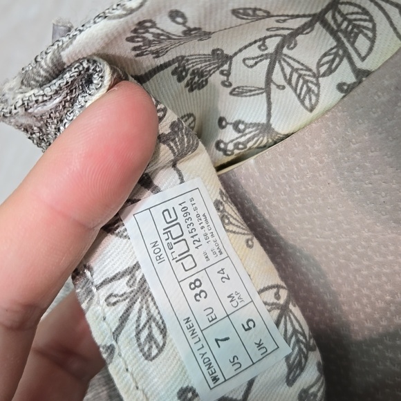 Hey Dude Womens Wendy L Linen Iron Loafer Slip on shoes sz 7 - Picture 11 of 12